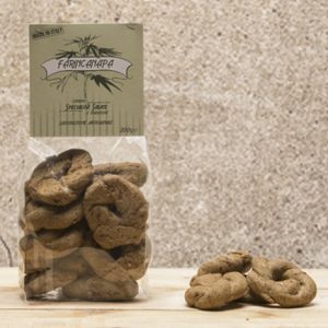 Taralli Canapa Pepe e Mandorle - 200g - Farincanapa