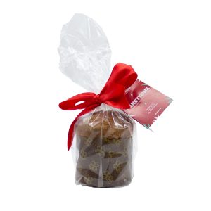 panettone con farina di canapa e cioccolato