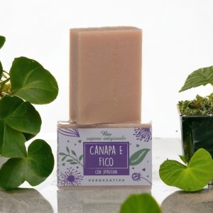 sapone biodegradabile verdesativa canapa fico e spirulina