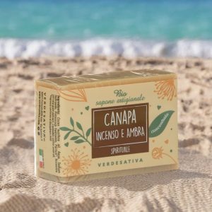 sapone incenso e ambra verdesativa saponetta spirituale
