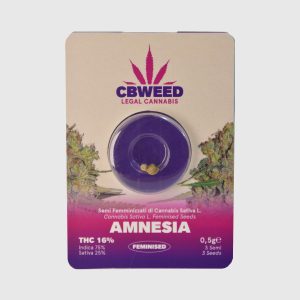 semi femminizzati cannabis amnesia THC by cbweed